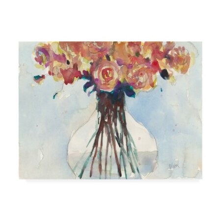 Trademark Fine Art Samuel Dixon 'Faded Roses I' Canvas Art, 18x24 WAG14924-C1824GG